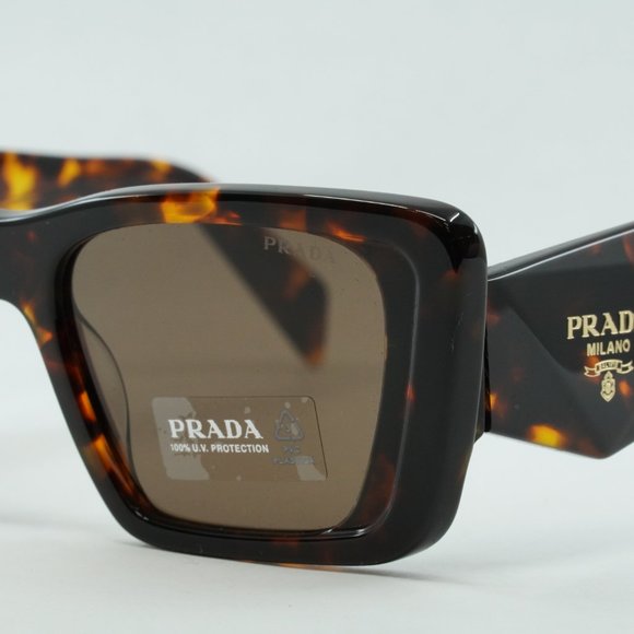FINAL PRICE NEW PRADA PR08YS 01V8C1 HAVANA SUNGLASSES - Picture 11 of 12